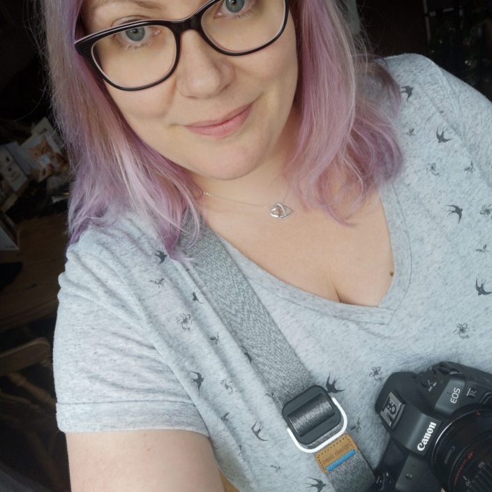 Lucy takes photos