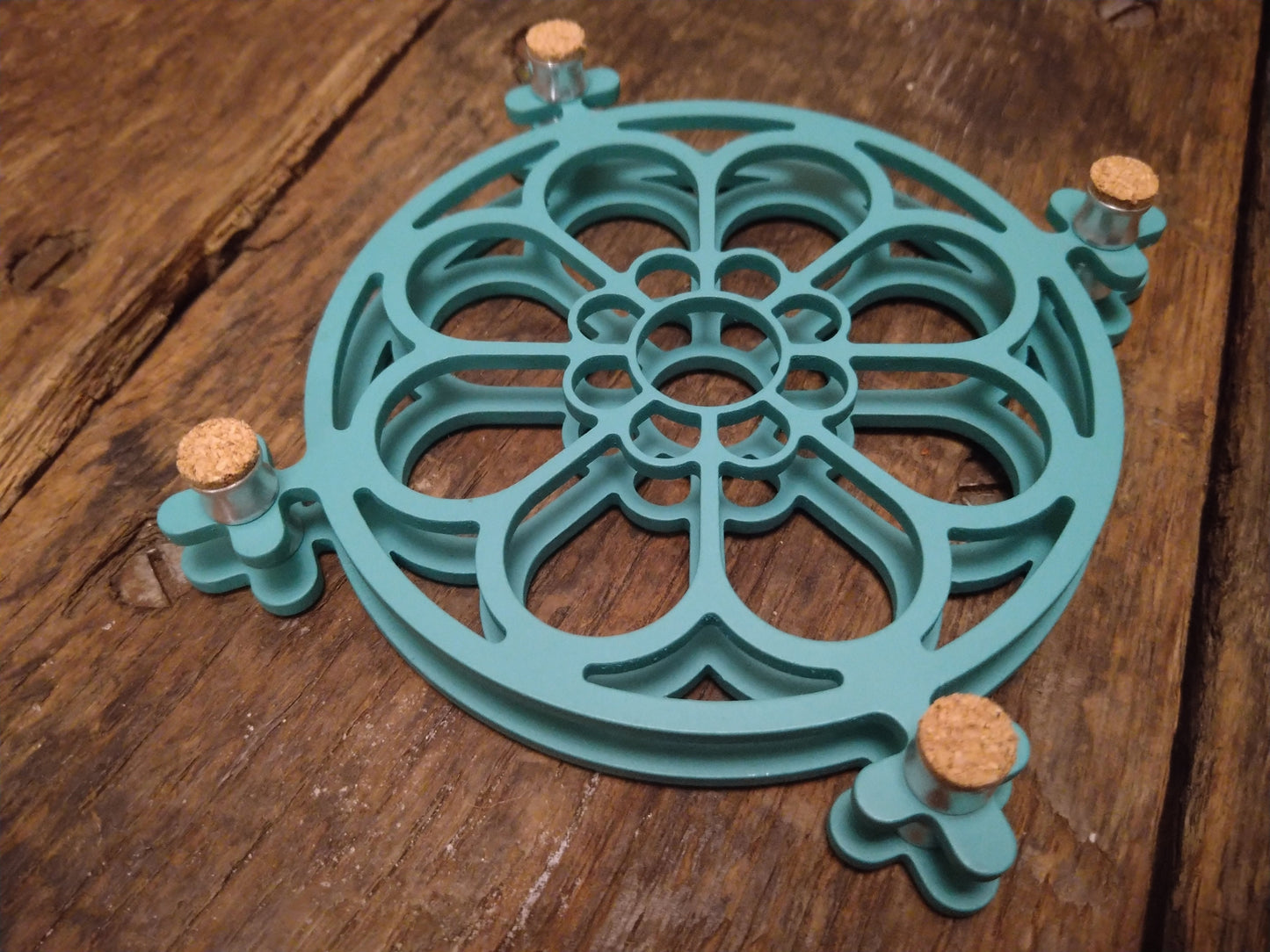 Engineered Coaster Trivet Green